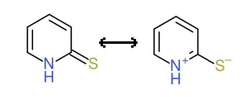 thione tautomer