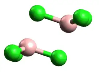 'extended' B2Cl6