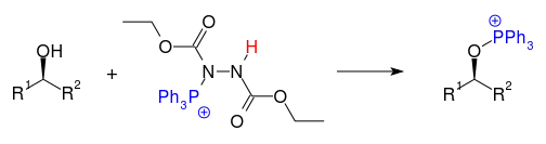 alcohol Ph3P adduct