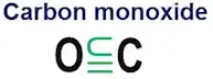 Carbon monoxide in u-bond notation