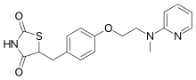Rosiglitazone 2D image