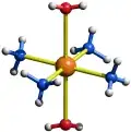 tetraammin diaqua copper(II)