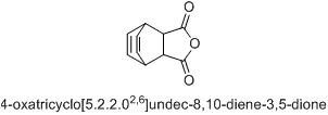 4-oxatricyclo[5.2.2.02,6]undec-8,10-diene-3,5-dione