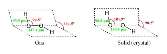 structure of H2O2