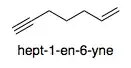 Hept-1-en-6-yne