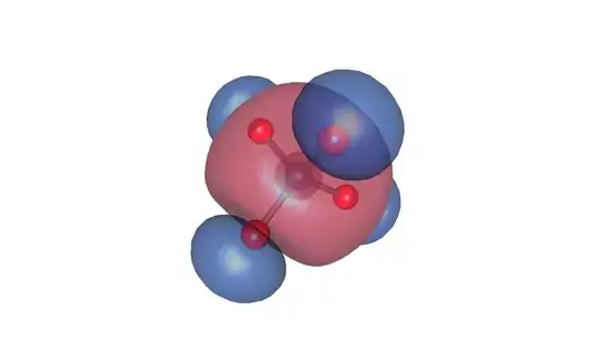OsO4 sigma orbital