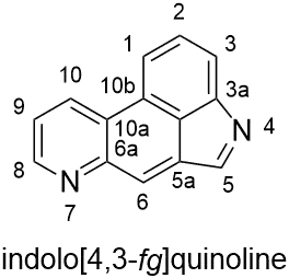 indolo[4,3-fg]quinoline