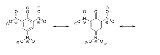 resonance of picric acid