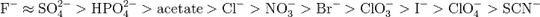 Hofmeister Series