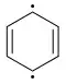 Biradical resonance structure for benzene