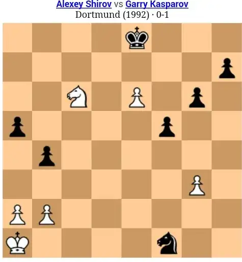 The last move