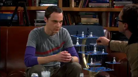 Sheldon plays Star Trek tri-dimensional chess