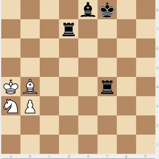 Checkmate by rook