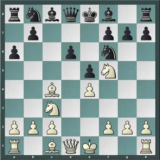 You see why black can't play d5? And if black goes Bxf5 (which is likely the best move) then well, white gains the bishop pair and the light squared bisohp was probably black's strong bishop, because the pawns on e5 and d6 are on dark squares. The pawn on f5 can also be a strength or a weakness. The computers and the databases like white.