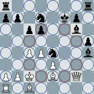 two knight jumps
