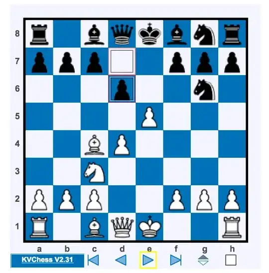 Black plays ..d6!?