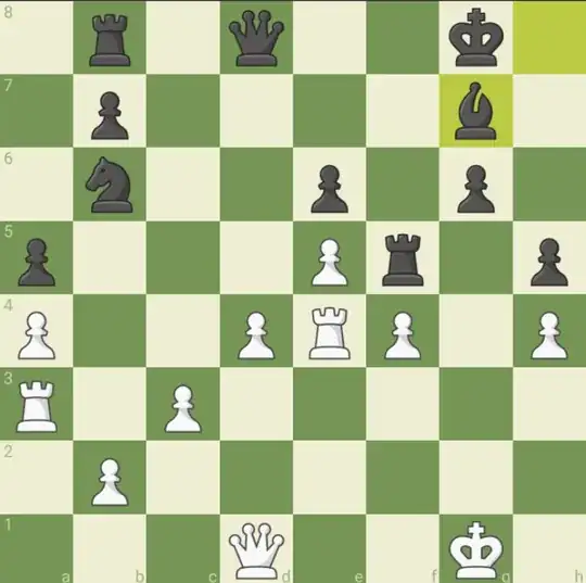 the chess game