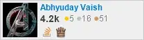 profile for Abhyuday Vaish on Stack Exchange, a network of free, community-driven Q&A sites