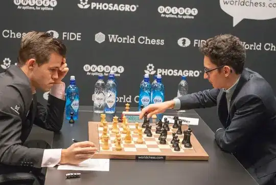 Carlsen and Caruana