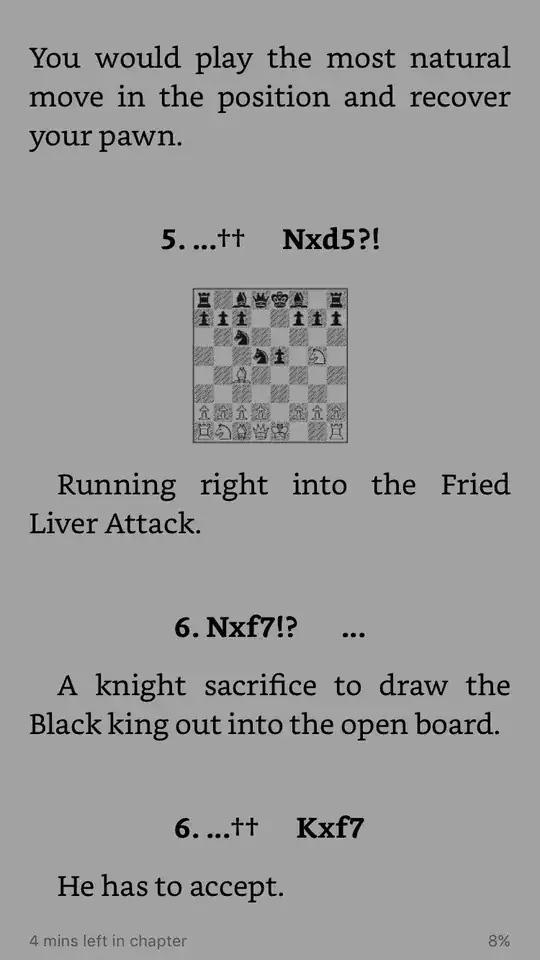 excerpt from chess book