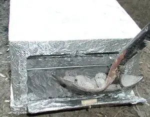 Cardboard oven