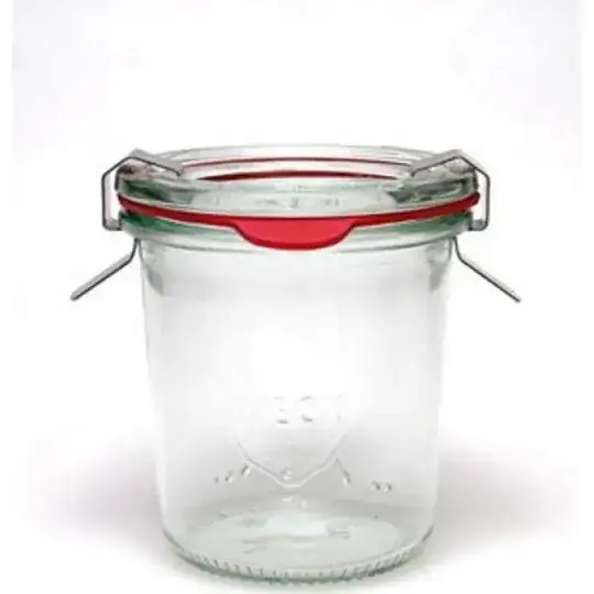 Weck jar with lid