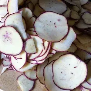Sweet potato discs