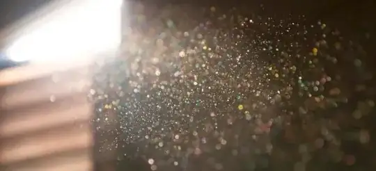 PICTURE OF A DUST MOTE