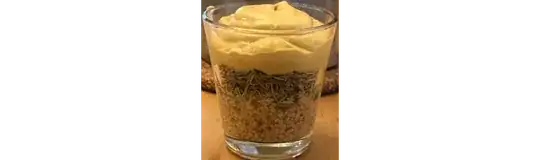 mustard, rosemary, and garlic