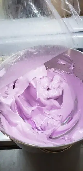 Whipped egg whites