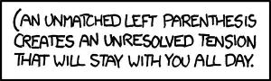 Unresolved Tension