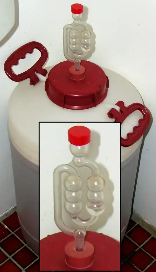 s-shaped airlock
