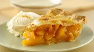 Peach pie