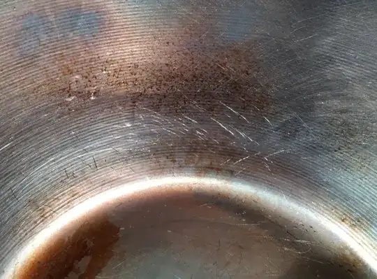 Burnt oil?