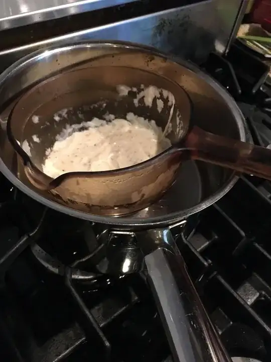 double boiler fake
