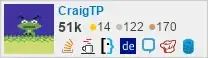 profile for CraigTP on Stack Exchange, a network of free, community-driven Q&A sites