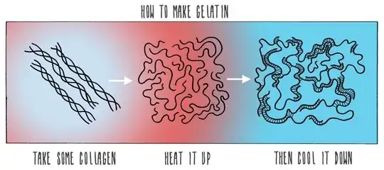 collagen to gelatin conversion
