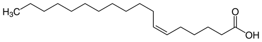 Strukturformel von Petroselinicacid