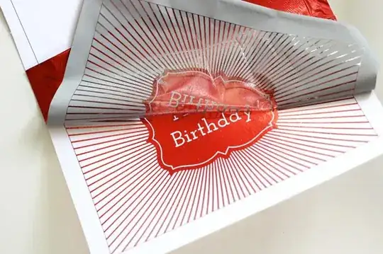 laser peel off foil