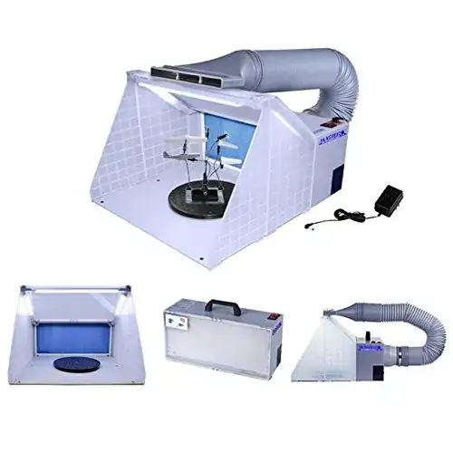 image of a spray booth