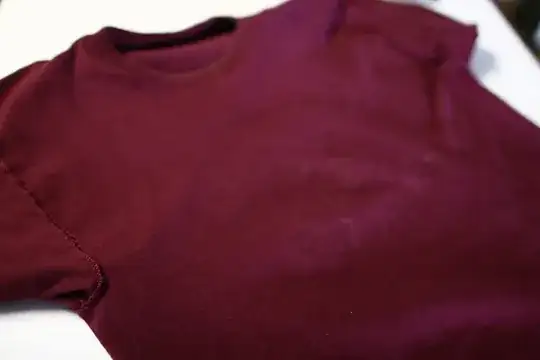T-Shirt stiching