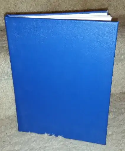 The book sitting up