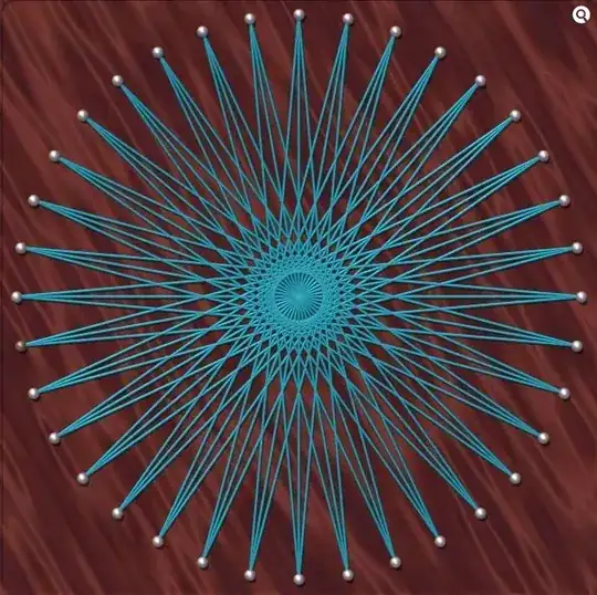 String art illustration