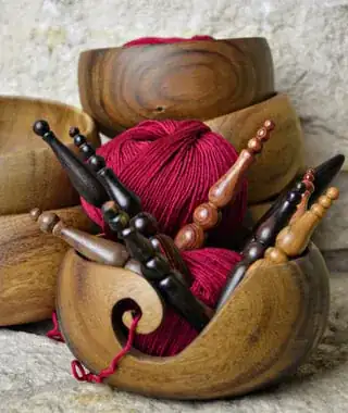 Picture of a yarn bowl
