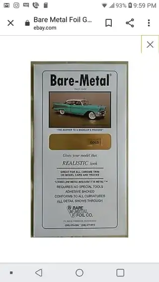Bare Metal Foil