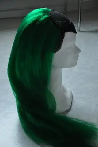In progress cosplay wig