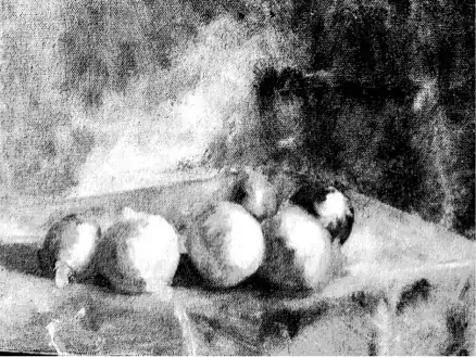 My image using the 'See Value' app, reduced to four values