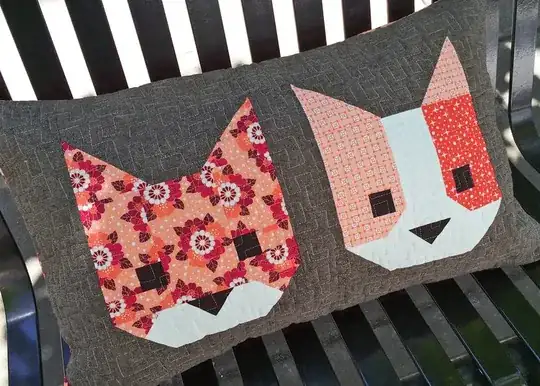 Cat Friends Pillow