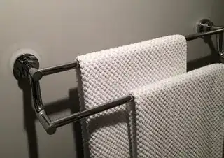 mounted towel bar
