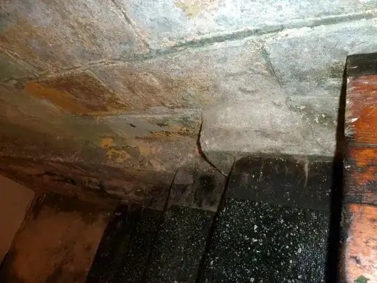 uneven wall